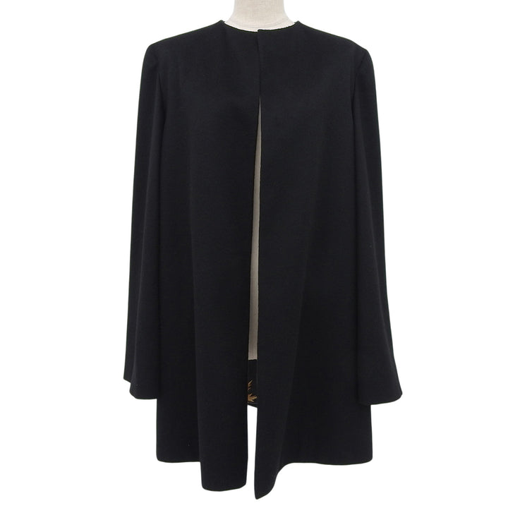 Great Salvatore Ferragamo coat black cashmere Women 40
