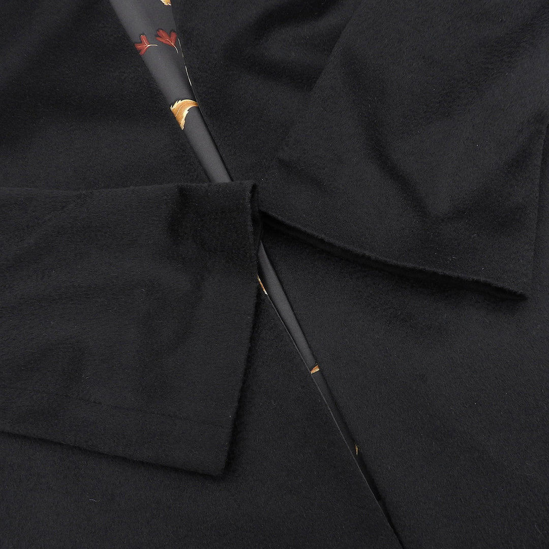 Great Salvatore Ferragamo coat black cashmere Women 40