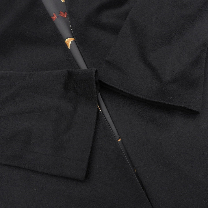 Great Salvatore Ferragamo coat black cashmere Women 40