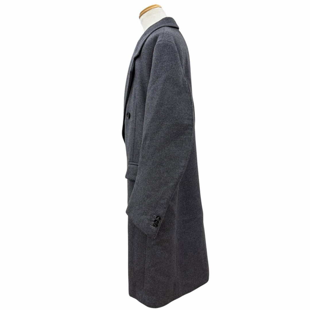 Excellent BOTTEGAVENETA Chester coat gray wool mens 54 713673