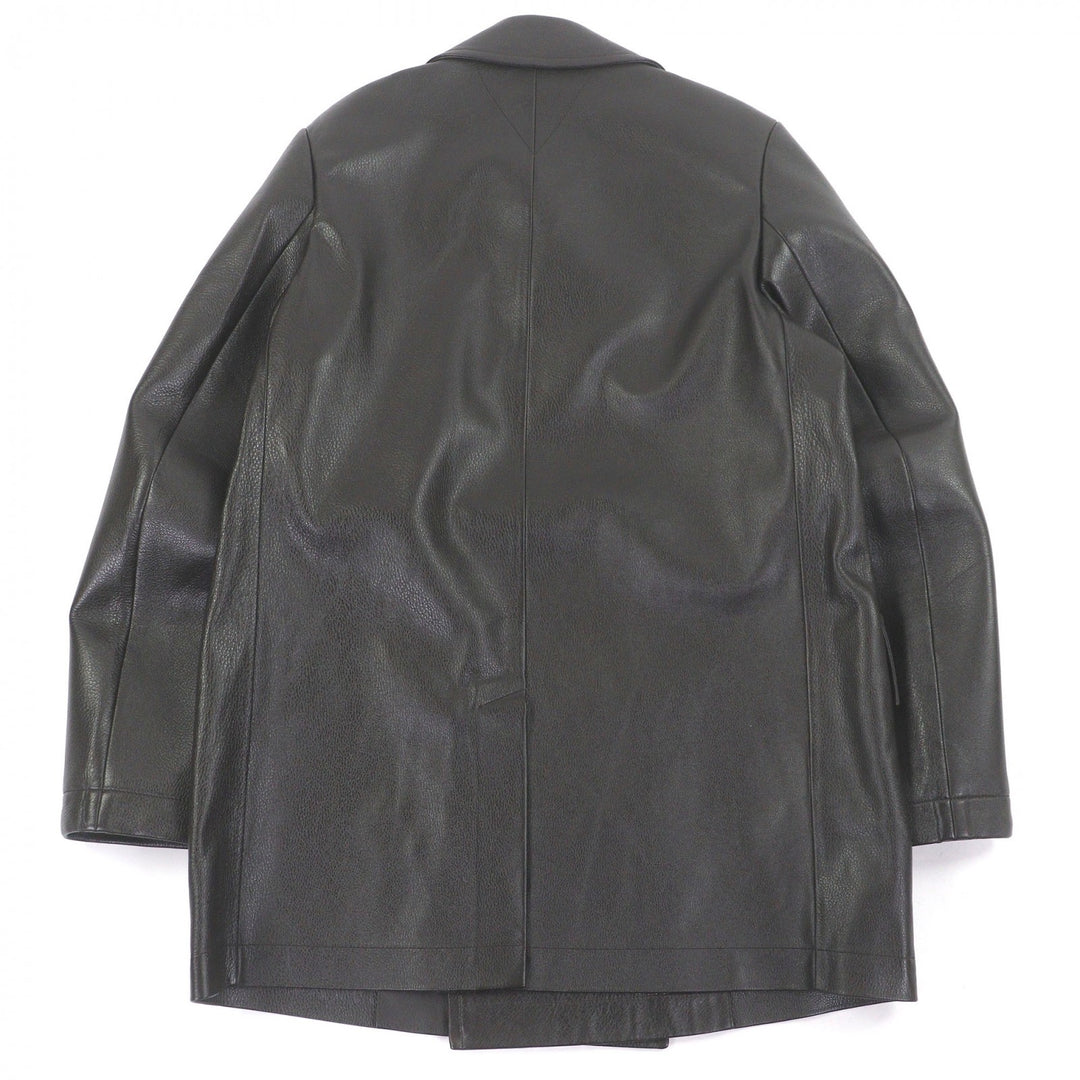 Excellent BOTTEGAVENETA Chester coat Cowhide leather