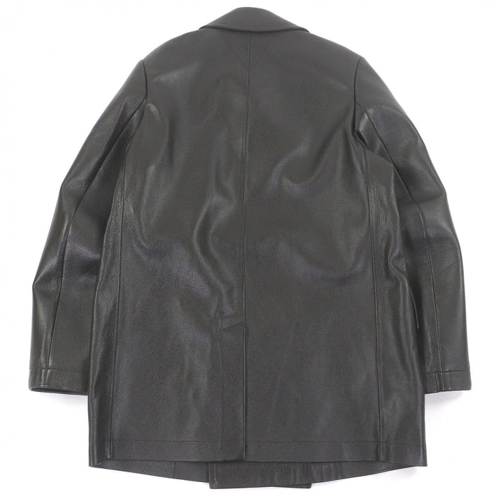 Excellent BOTTEGAVENETA Chester coat Cowhide leather