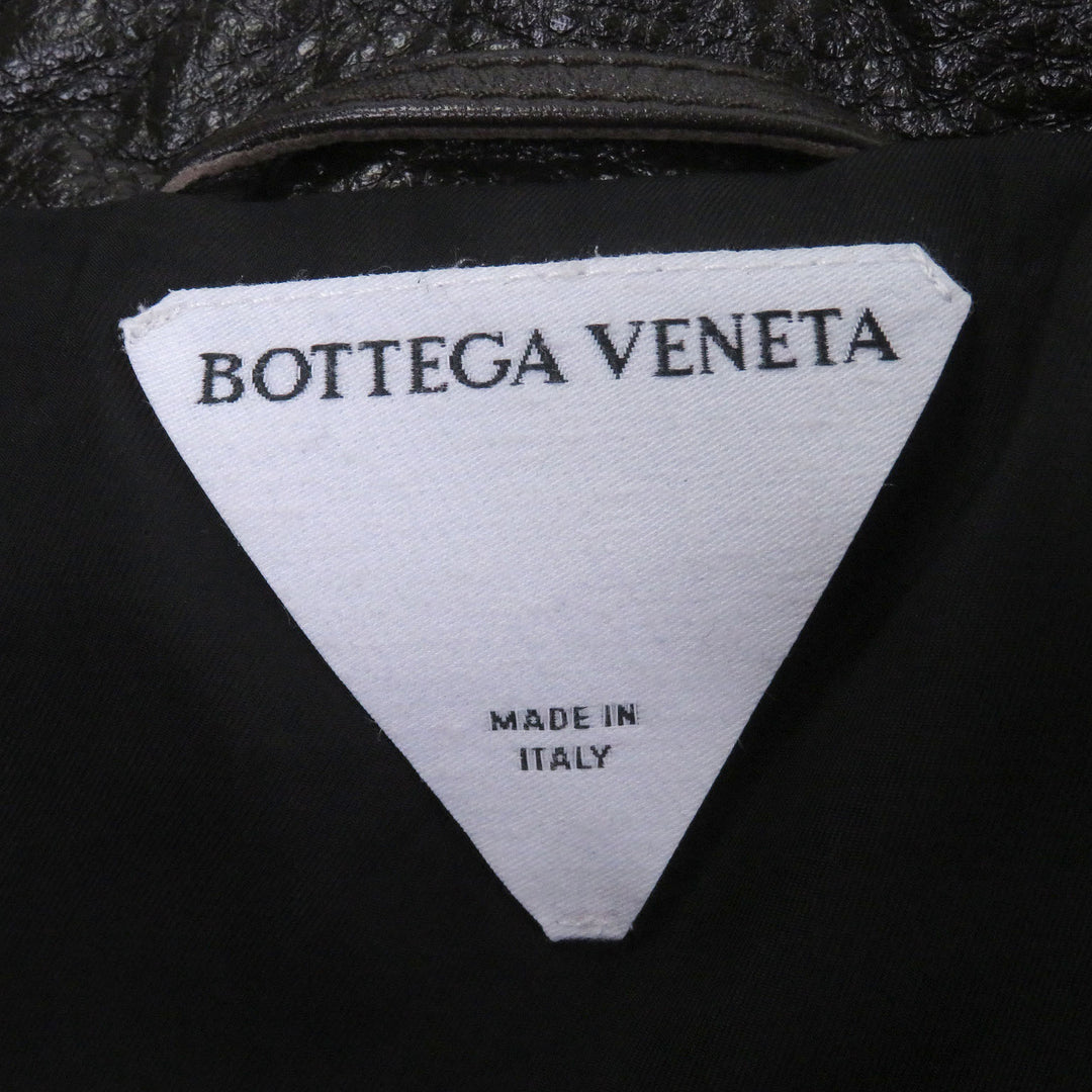 Excellent BOTTEGAVENETA Chester coat Cowhide leather