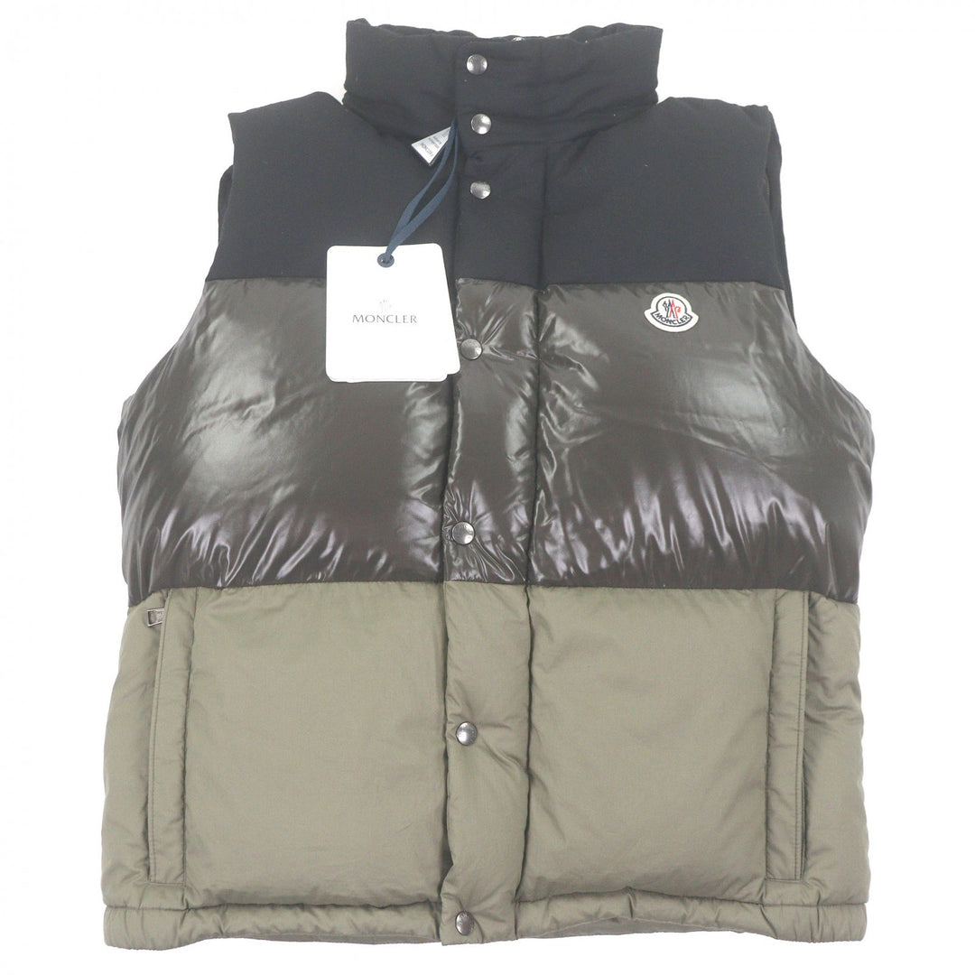 Pristine MONCLER Down jacket AVEILLAN GIUBBOTTO 2WAY Down Vest khaki