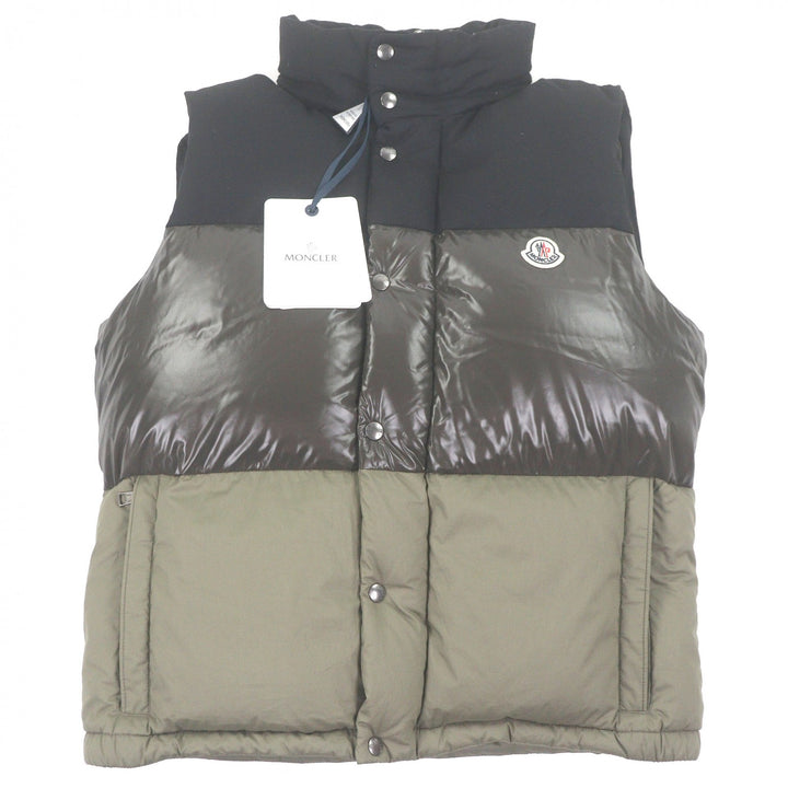 Pristine MONCLER Down jacket AVEILLAN GIUBBOTTO 2WAY Down Vest khaki