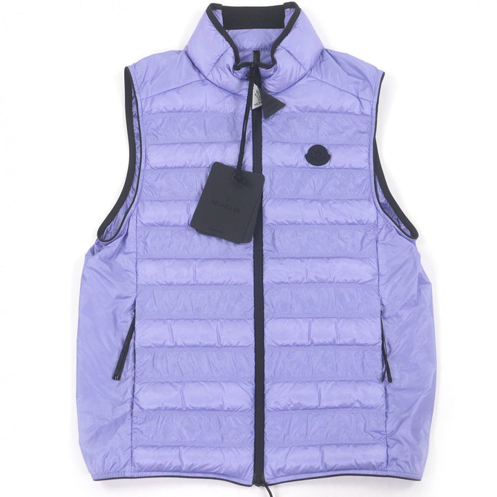 Pristine MONCLER Down vest LAUTARET GIUBBOTTO Logo patch, pocketable