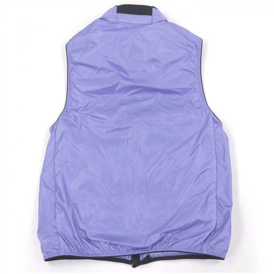 Pristine MONCLER Down vest LAUTARET GIUBBOTTO Logo patch, pocketable