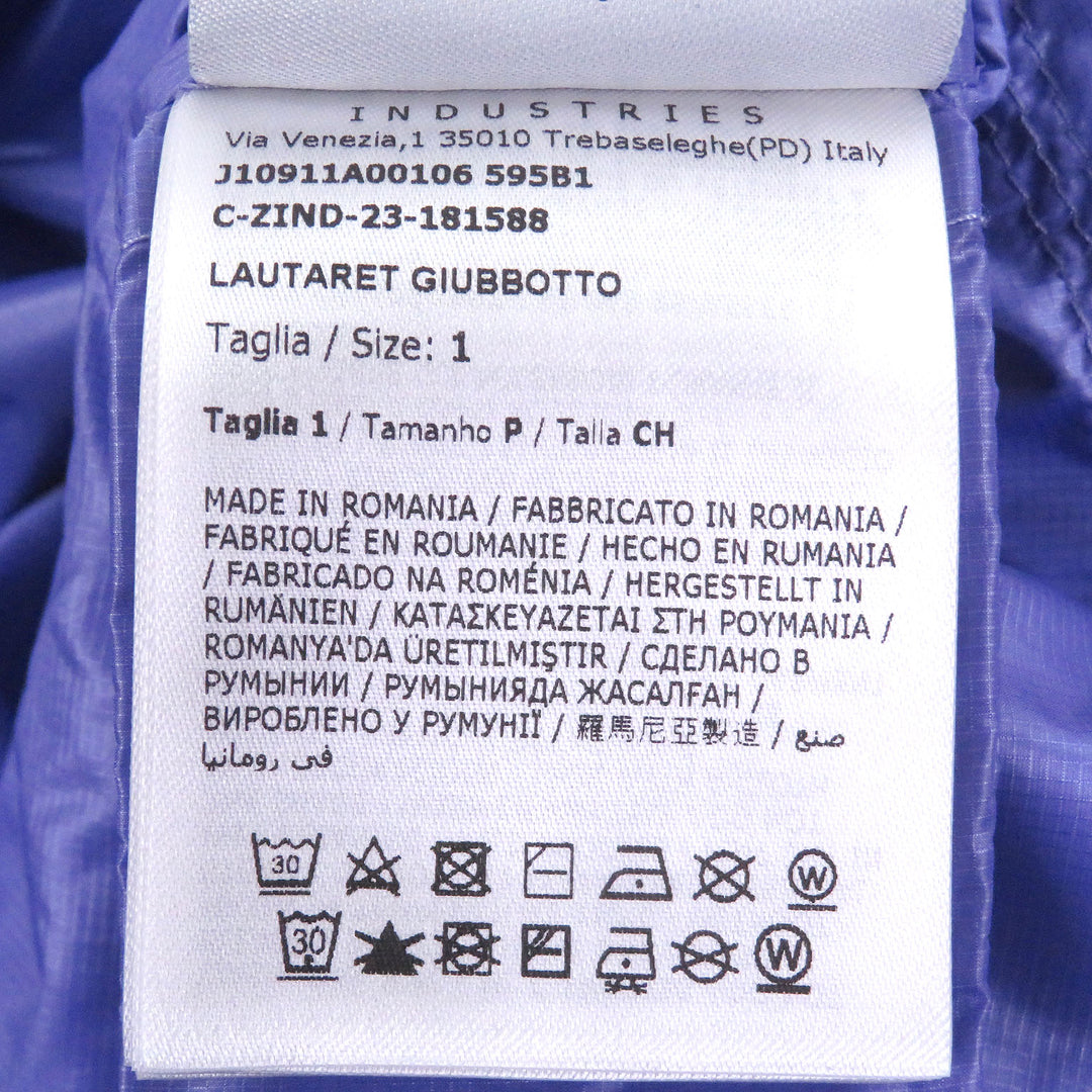 Pristine MONCLER Down vest LAUTARET GIUBBOTTO Logo patch, pocketable