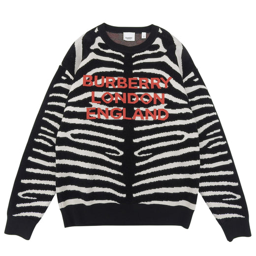 Excellent BURBERRY knit black wool mens XS 8029410