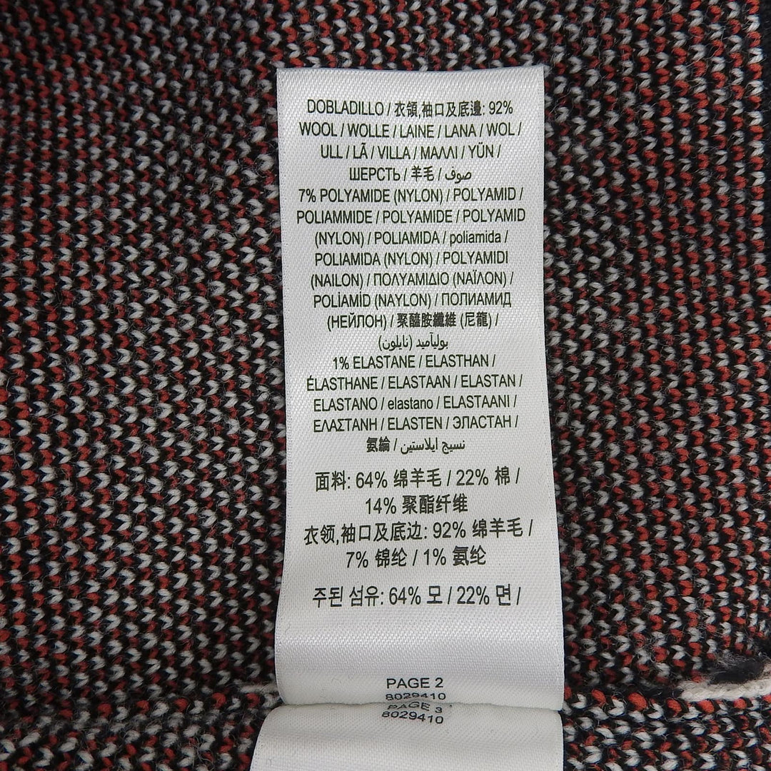 Excellent BURBERRY knit black wool mens XS 8029410