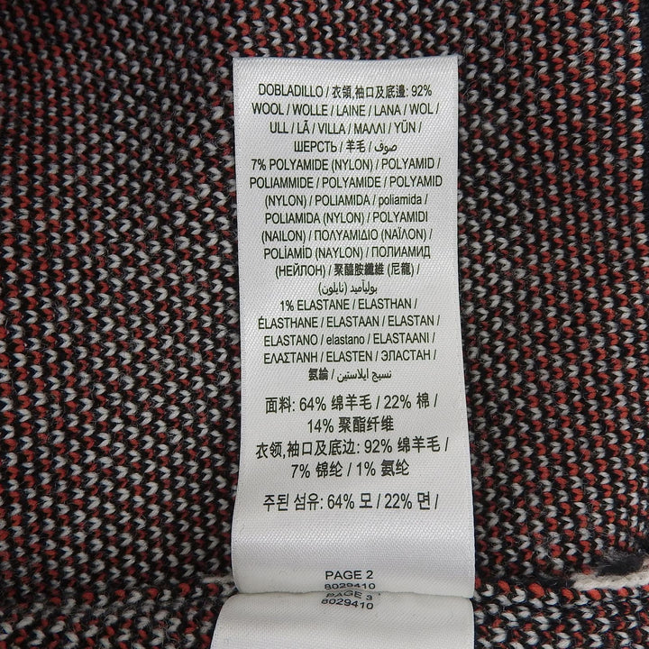 Excellent BURBERRY knit black wool mens XS 8029410