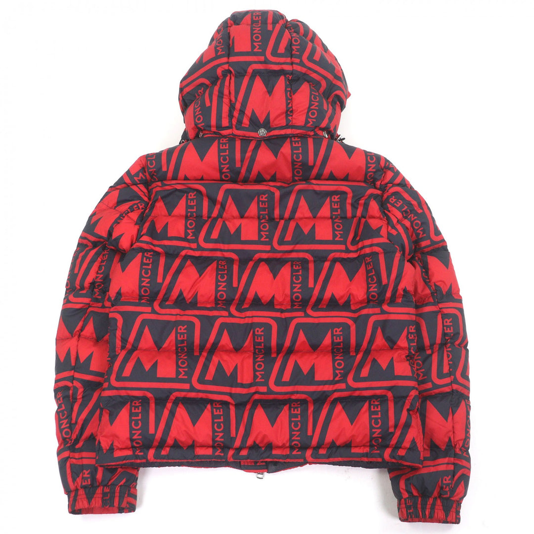 Excellent MONCLER Down jacket FRIOLAND Logo rubber patch, all-over logo pattern
