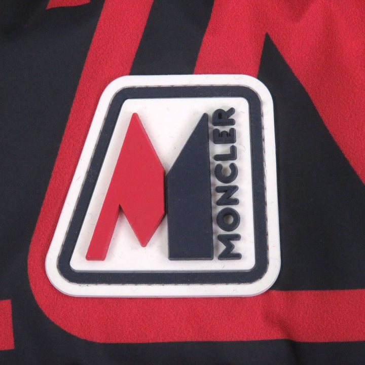 Excellent MONCLER Down jacket FRIOLAND Logo rubber patch, all-over logo pattern