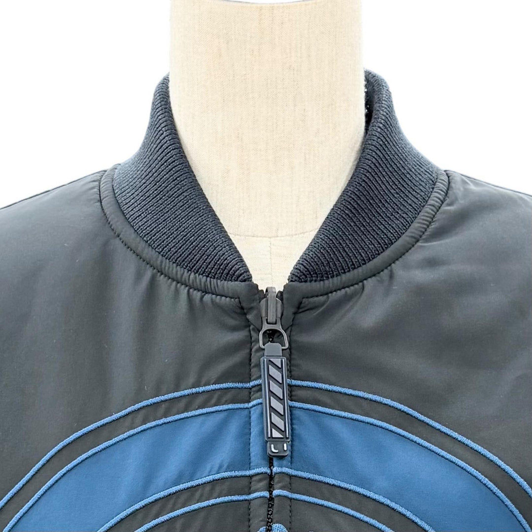 Pristine HERMES Jacket Reversible blouson polyester Women 36 5H0150DQ