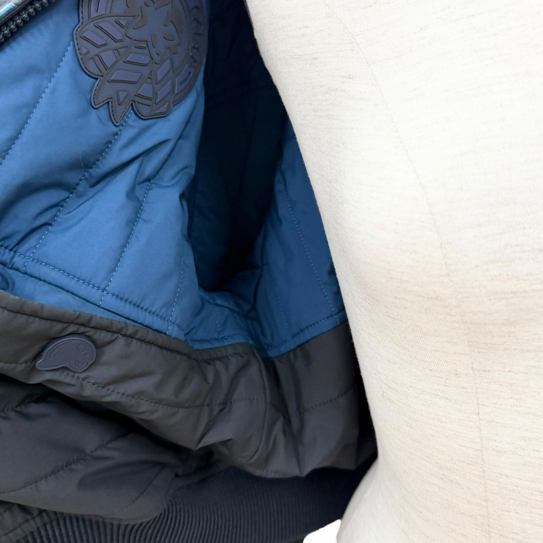 Pristine HERMES Jacket Reversible blouson polyester Women 36 5H0150DQ