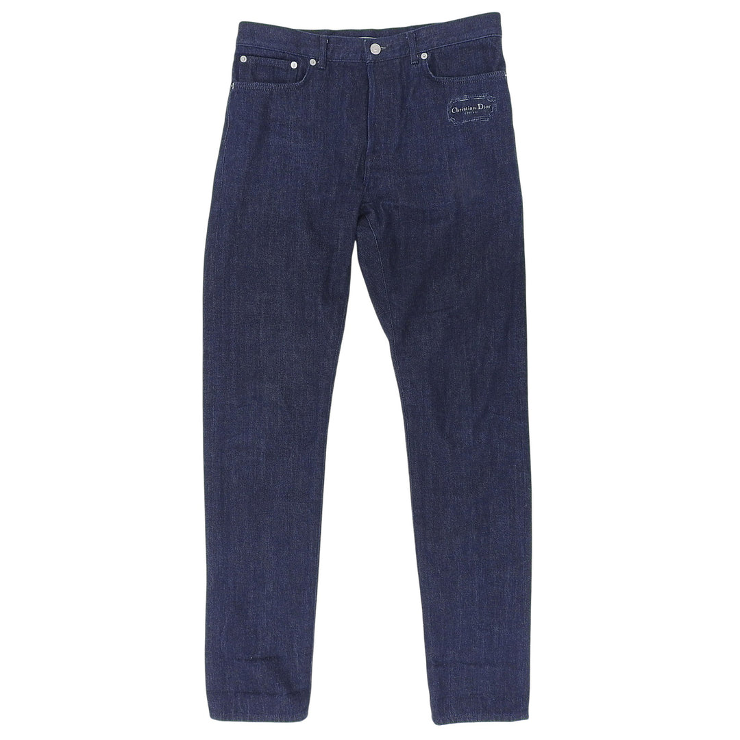 Great Christian Dior Denim pants Indigo cotton mens 31 193D001IY978