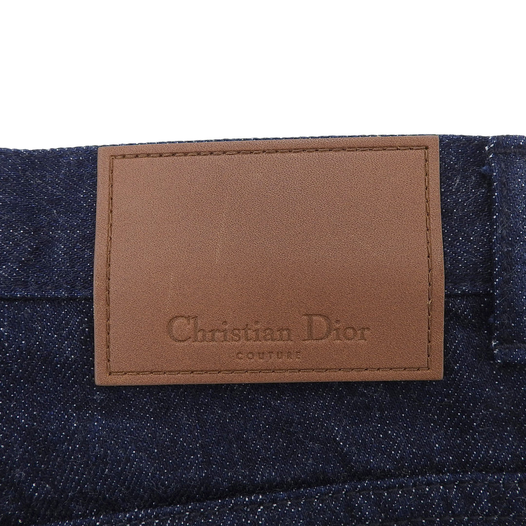 Great Christian Dior Denim pants Indigo cotton mens 31 193D001IY978
