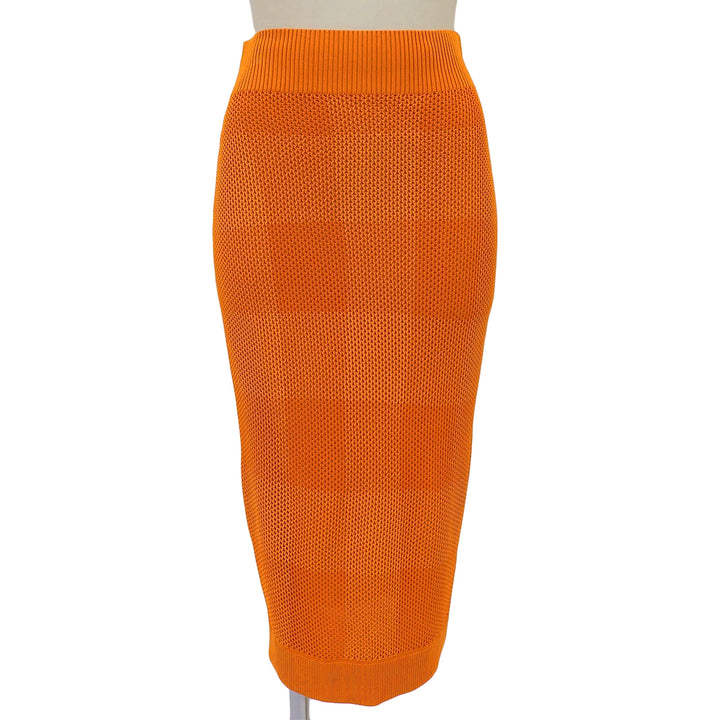 Pristine BURBERRY skirt Orange Cupra Women S 8041348