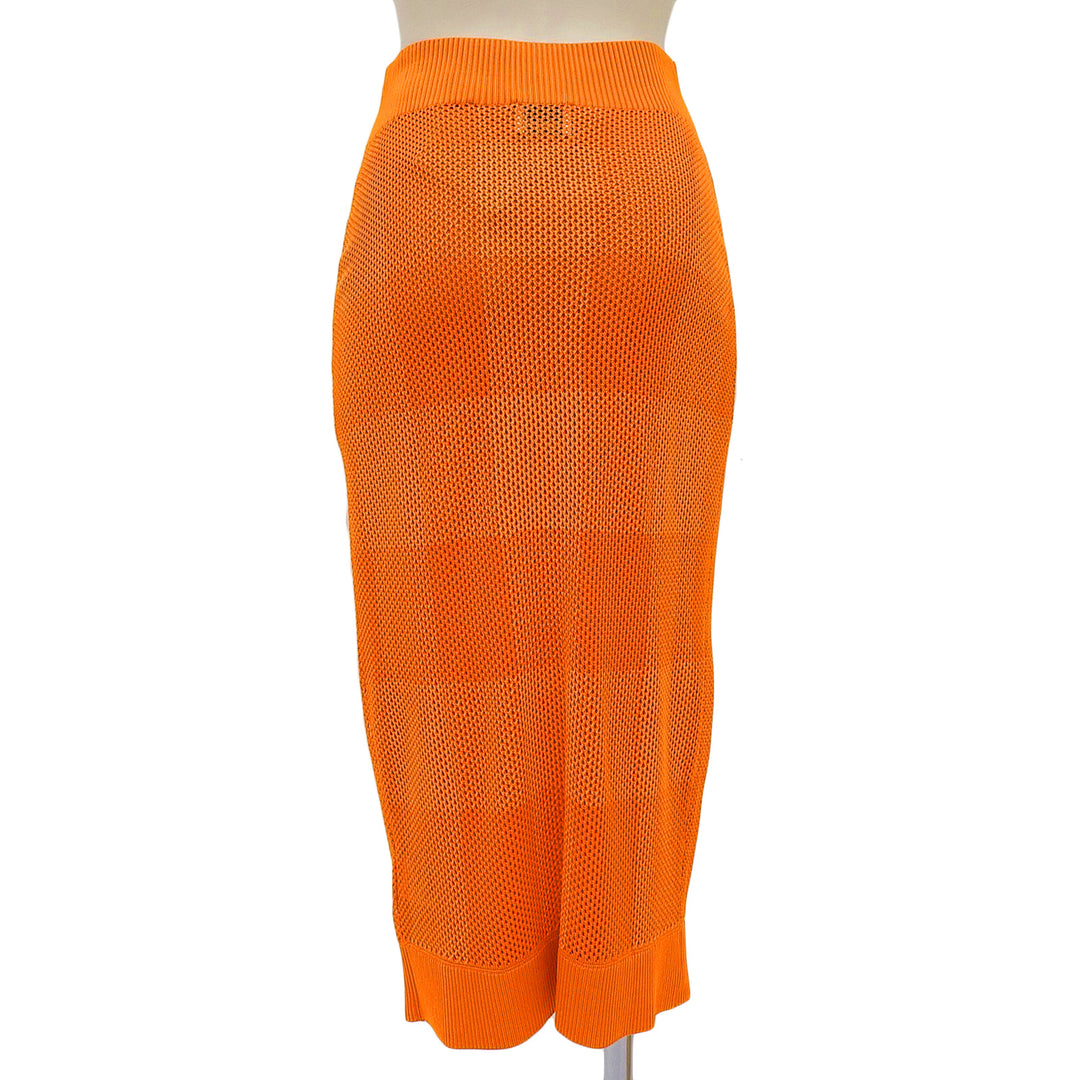 Pristine BURBERRY skirt Orange Cupra Women S 8041348