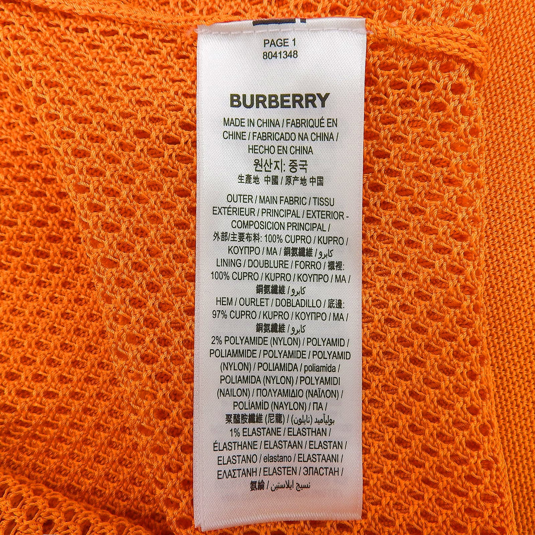 Pristine BURBERRY skirt Orange Cupra Women S 8041348