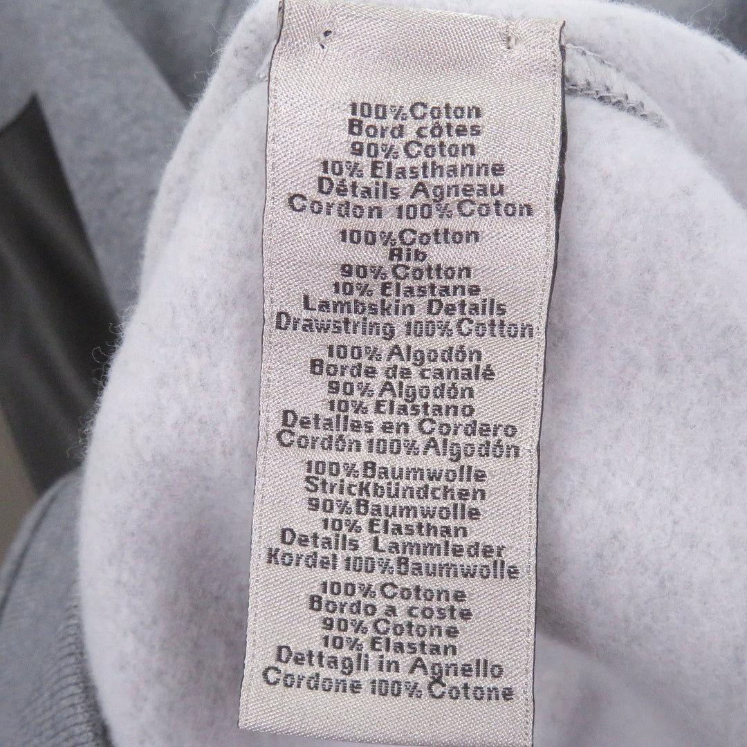 Pristine HERMES hoodie Armored/Dekare Lambskin Detail Pullover