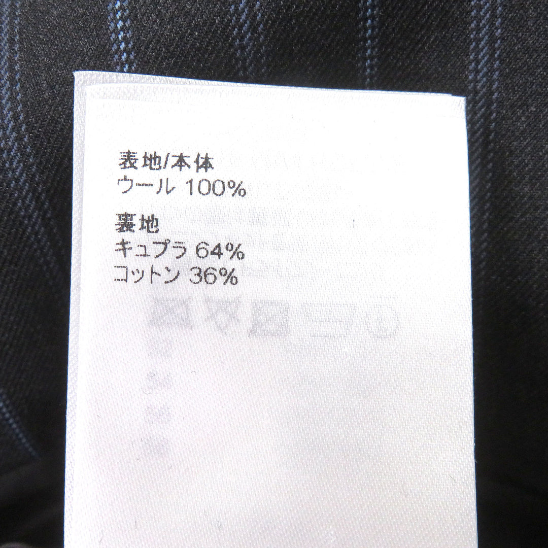 Excellent LOUIS VUITTON tailored jacket LV logo monogram stripe pattern
