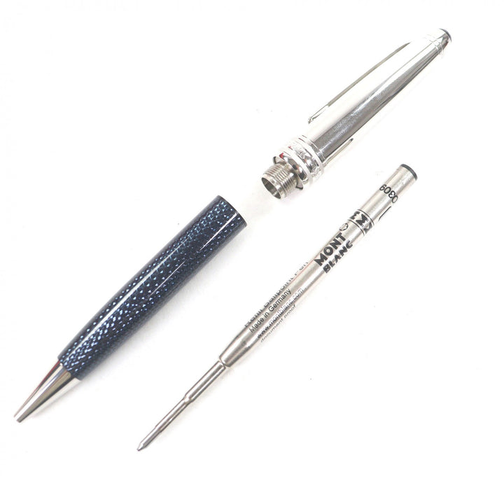 Excellent MONTBLANC Ballpoint pen Meisterstück Solitaire Due Blue Hour Classic
