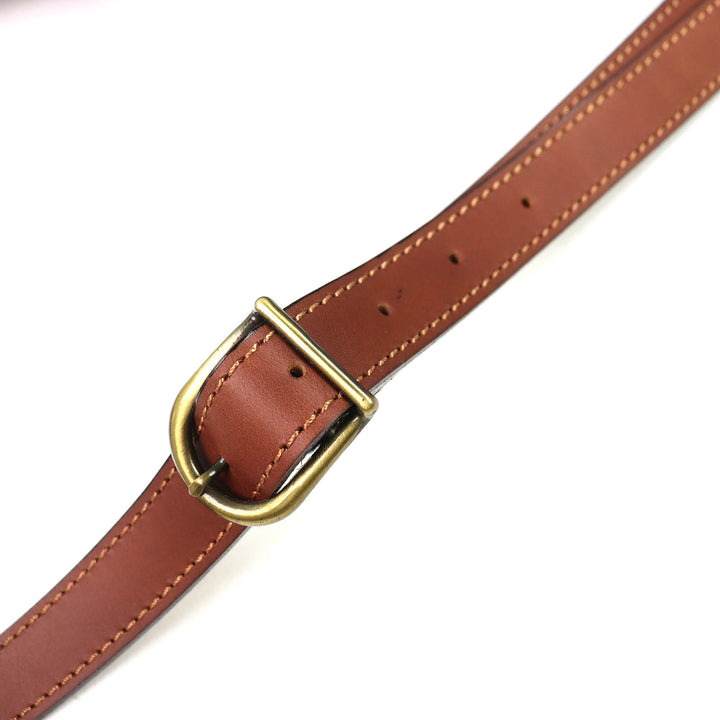 Very Good RED BRIDGE Business bag Genuine Leather Doctor's Bag Brown mens