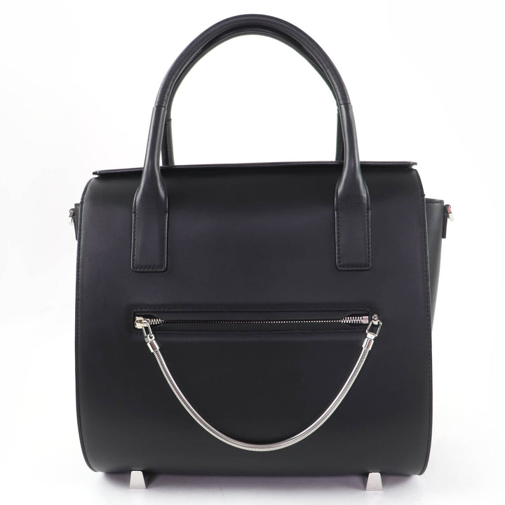 Great Alexander Wang Handbag 2-Way Shoulder Bag Satchel Bag black Calf leather
