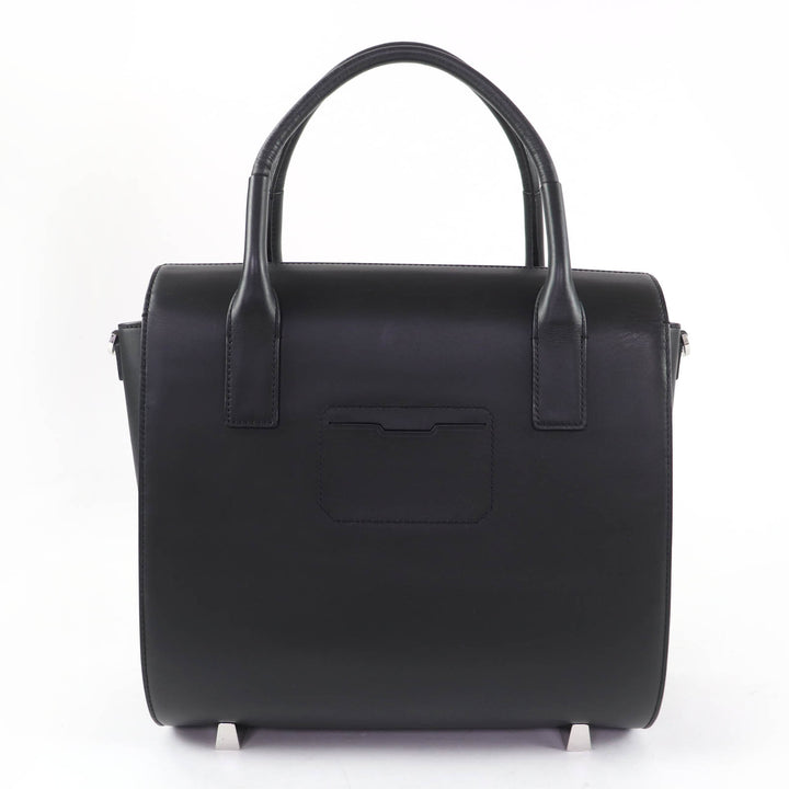 Great Alexander Wang Handbag 2-Way Shoulder Bag Satchel Bag black Calf leather