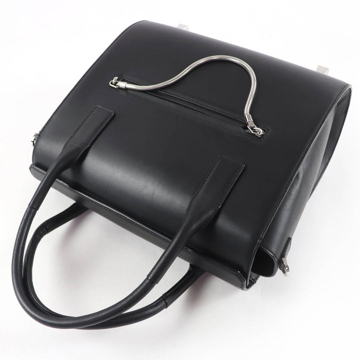 Great Alexander Wang Handbag 2-Way Shoulder Bag Satchel Bag black Calf leather