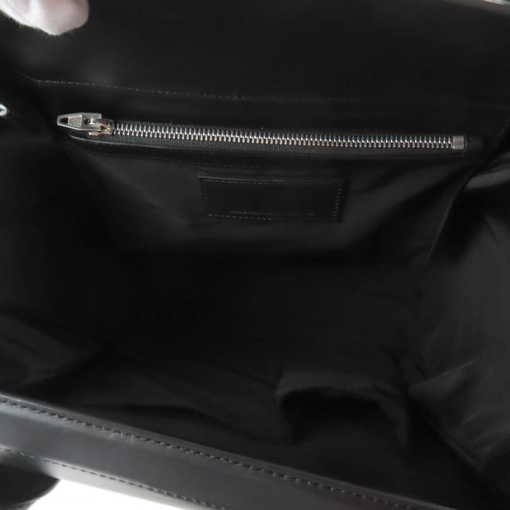 Great Alexander Wang Handbag 2-Way Shoulder Bag Satchel Bag black Calf leather