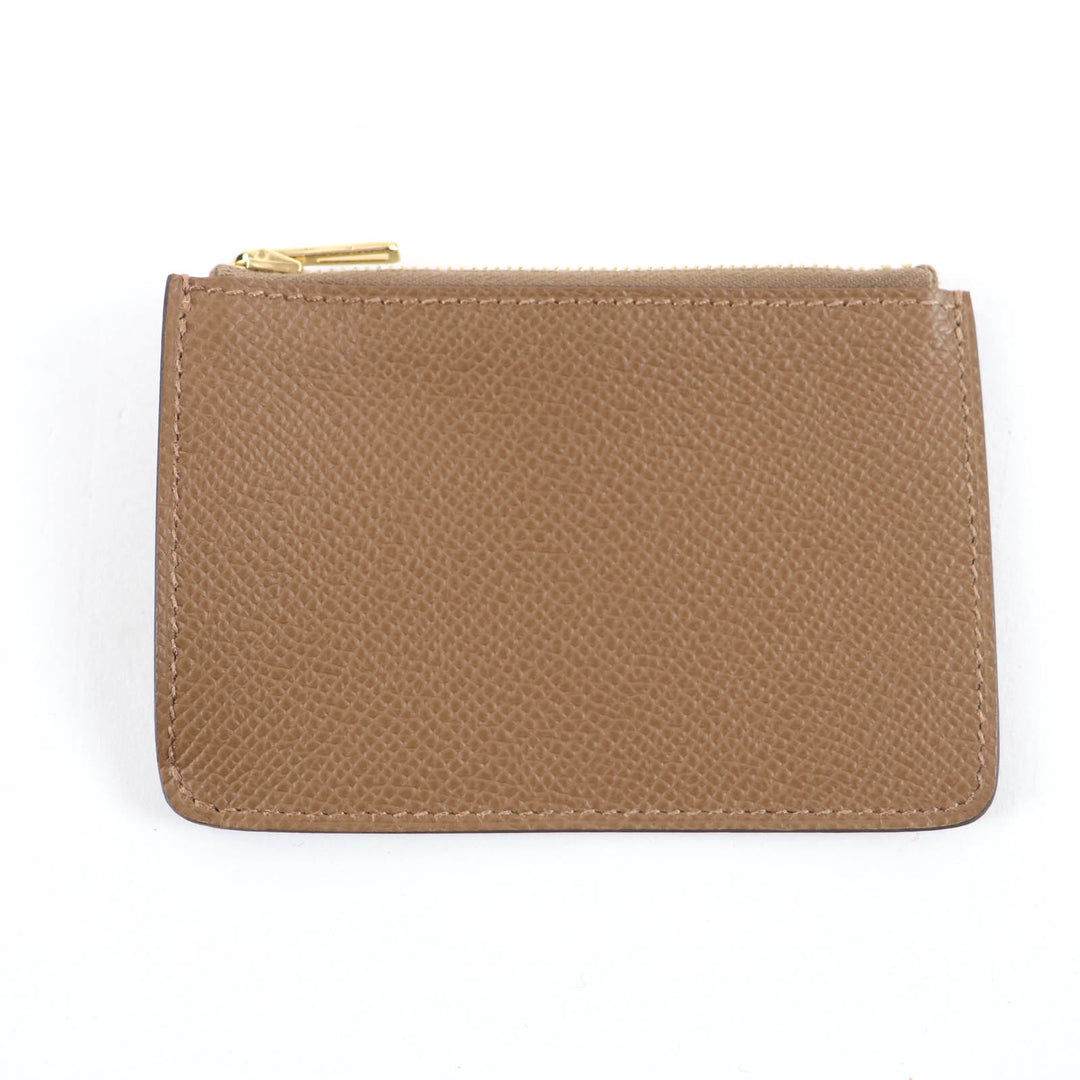 Pristine HERMES Coin case Constance Slim Wallet with coin case Epsom Leather