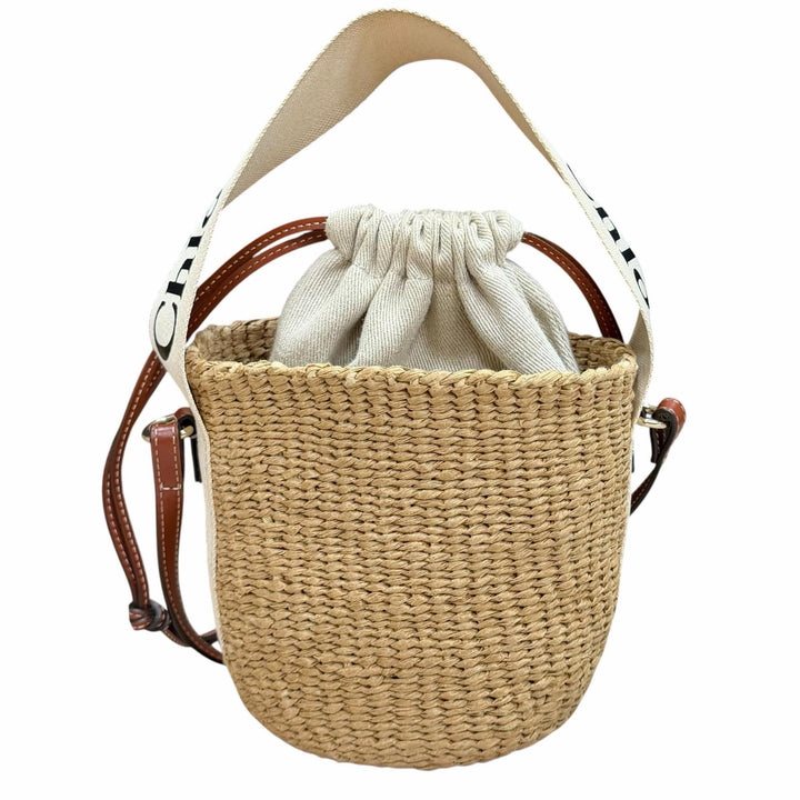 Excellent Chloe Shoulder Bag WODDY Small Basket CHC22Stainless Steel381G55101