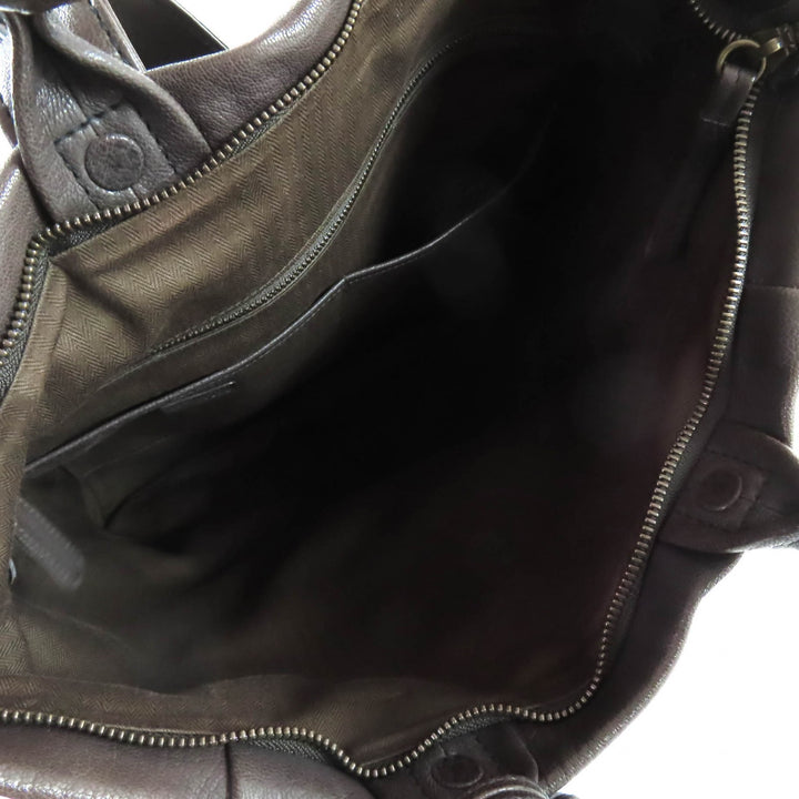 Excellent genten Backpack Â· Daypack Goat leather backpack with charm.