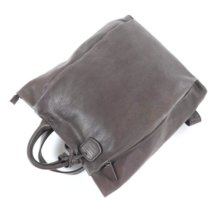 Excellent genten Backpack Â· Daypack Goat leather backpack with charm.
