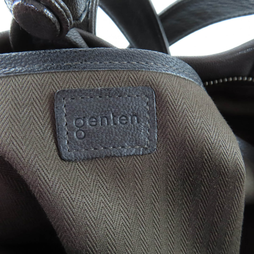 Excellent genten Backpack Â· Daypack Goat leather backpack with charm.