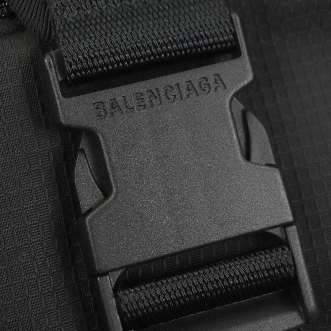 Excellent BALENCIAGA Sling bag UNITY BELTPACK L Large Belt Pack black 792072