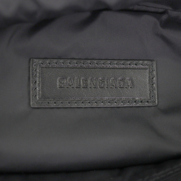 Excellent BALENCIAGA Sling bag UNITY BELTPACK L Large Belt Pack black 792072