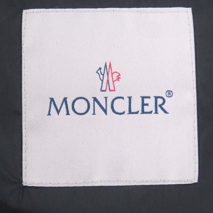 Great MONCLER Down jacket DELABOST GIUBBOTTO Navy wool mens 3