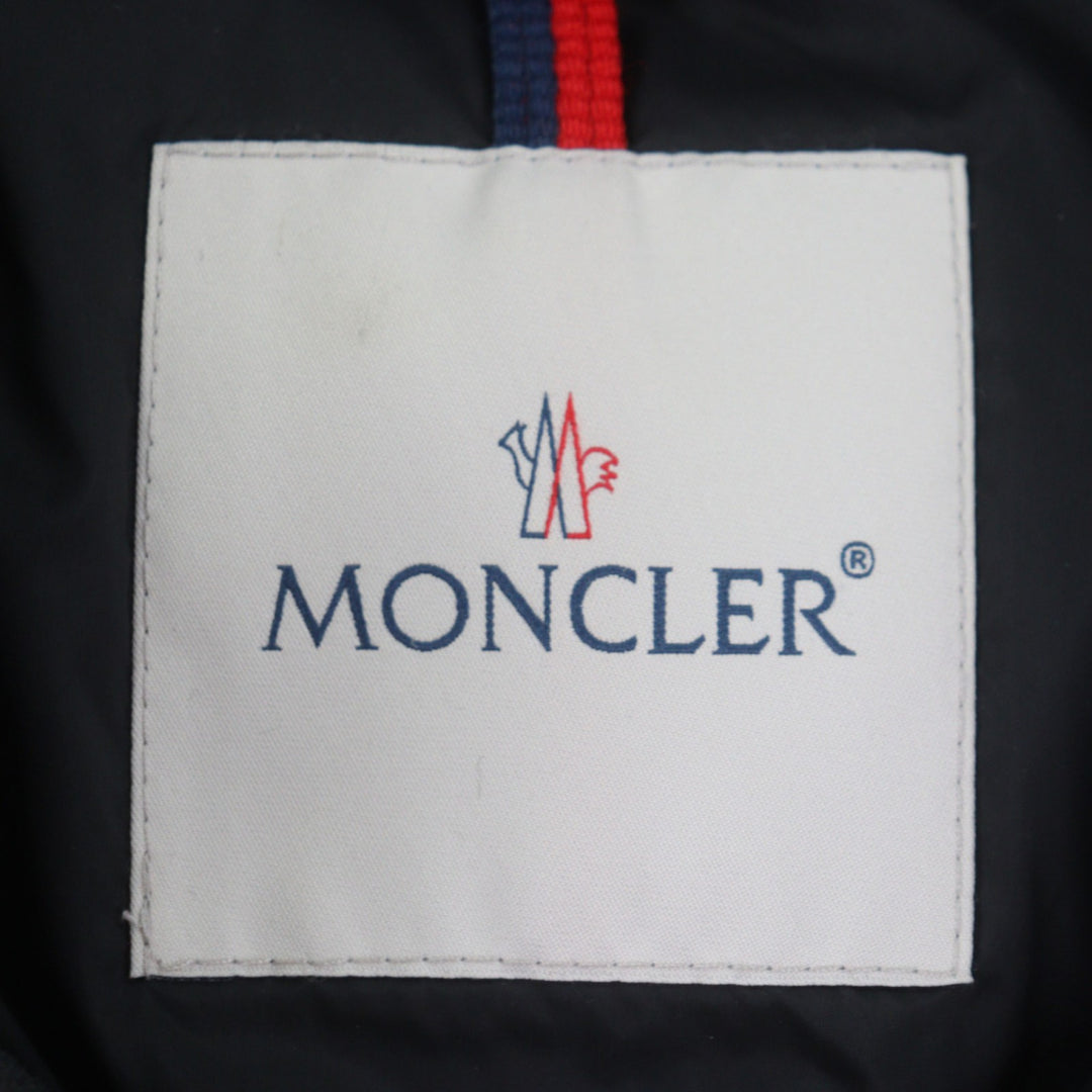Excellent MONCLER Down jacket MONTGENEVRE Dark gray wool mens 3