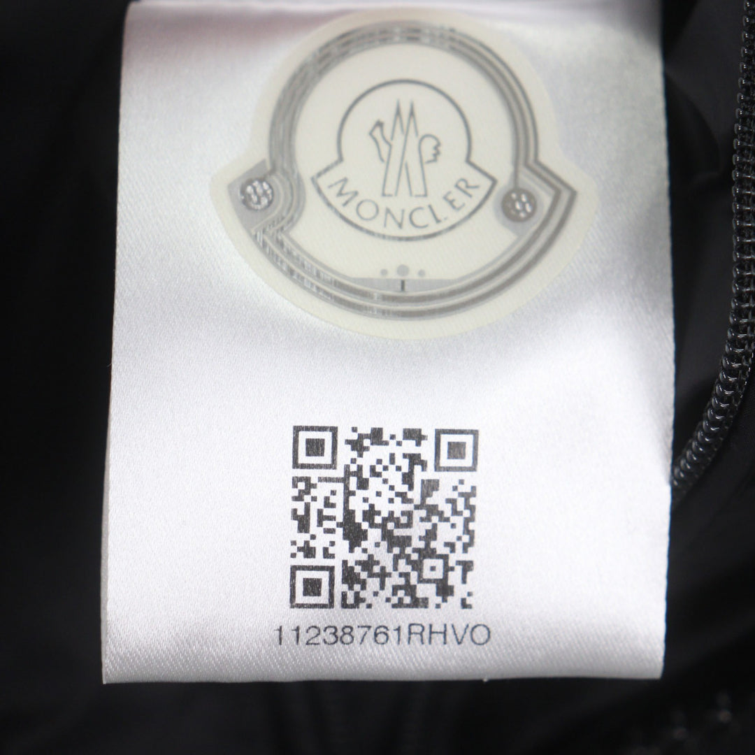Excellent MONCLER Down jacket MONTGENEVRE Dark gray wool mens 3