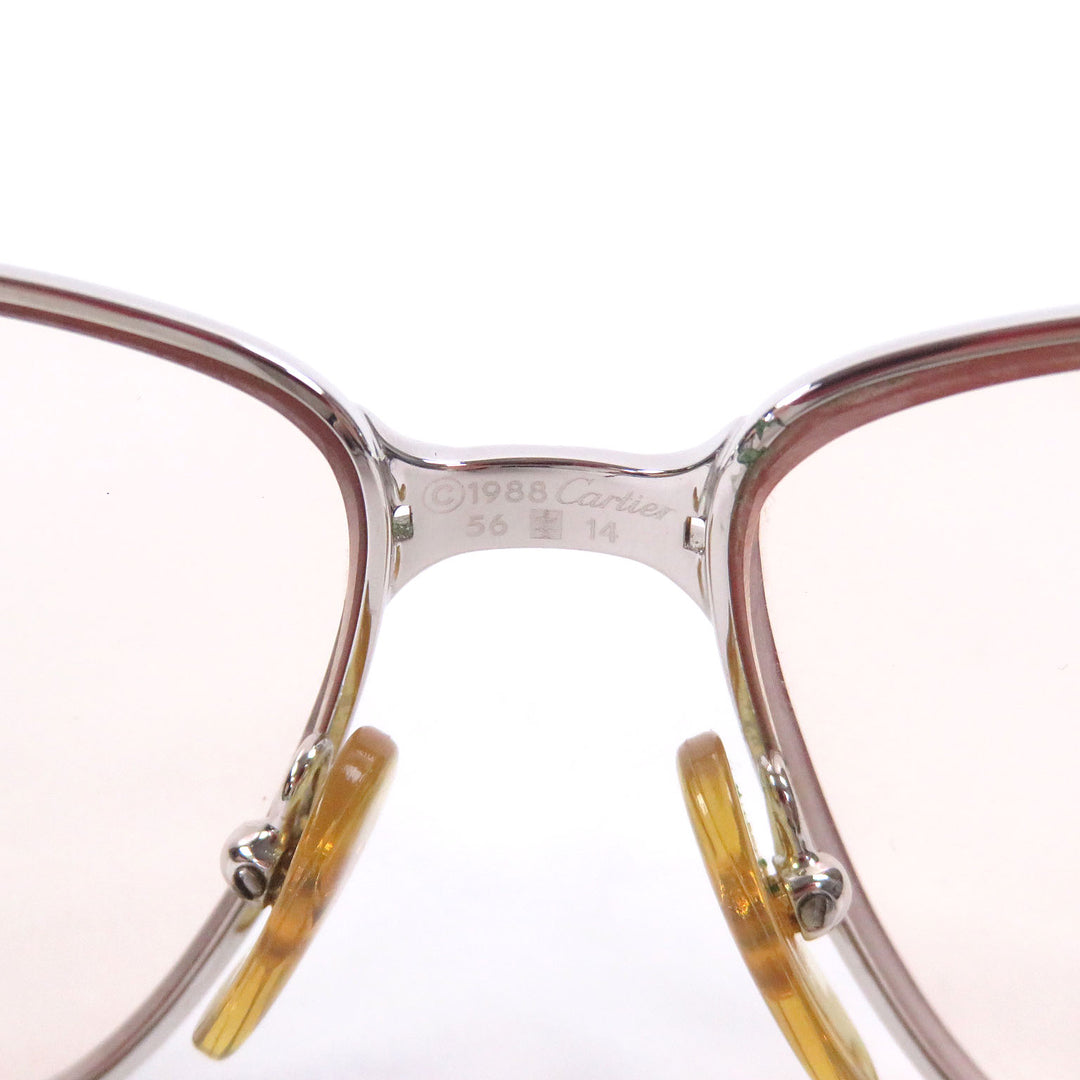 Very Good Cartier sunglasses Mailon PANTHERE Silver mens