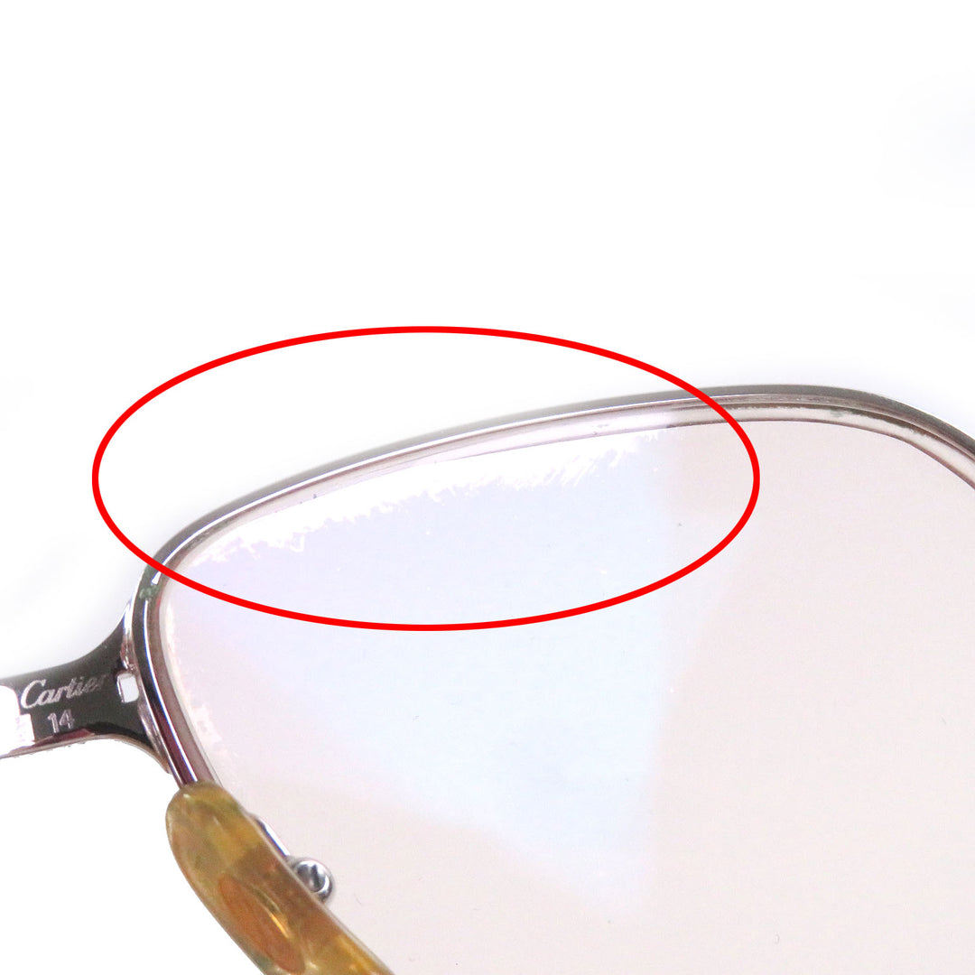 Very Good Cartier sunglasses Mailon PANTHERE Silver mens