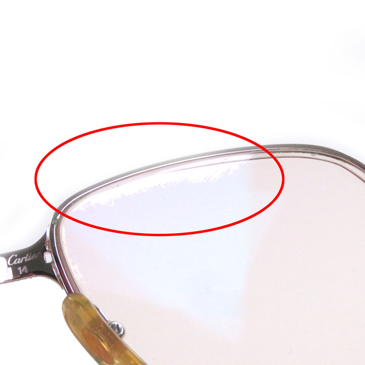 Very Good Cartier sunglasses Mailon PANTHERE Silver mens