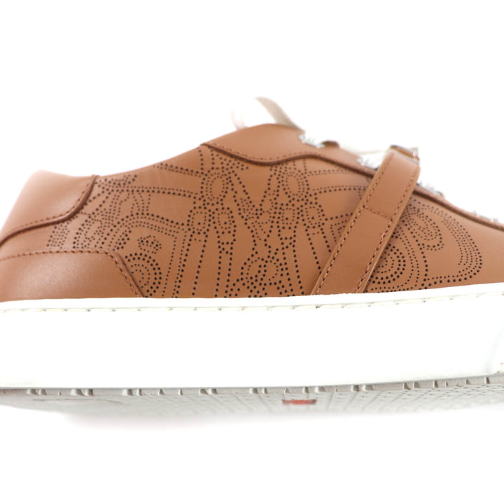 Great HERMES sneakers Day Kelly buckle included Brown leather Women 37.5
