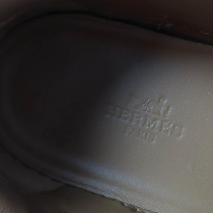 Great HERMES sneakers Day Kelly buckle included Brown leather Women 37.5