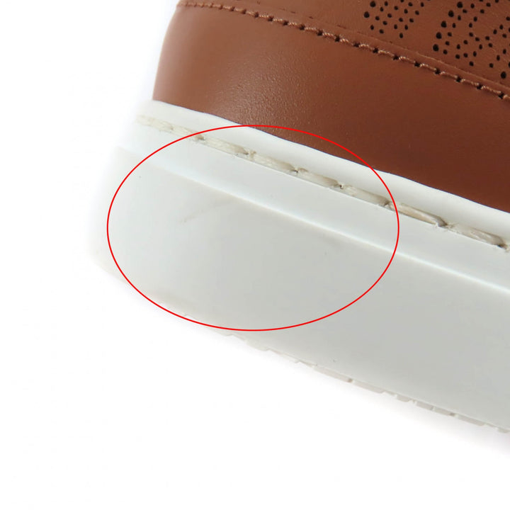 Great HERMES sneakers Day Kelly buckle included Brown leather Women 37.5