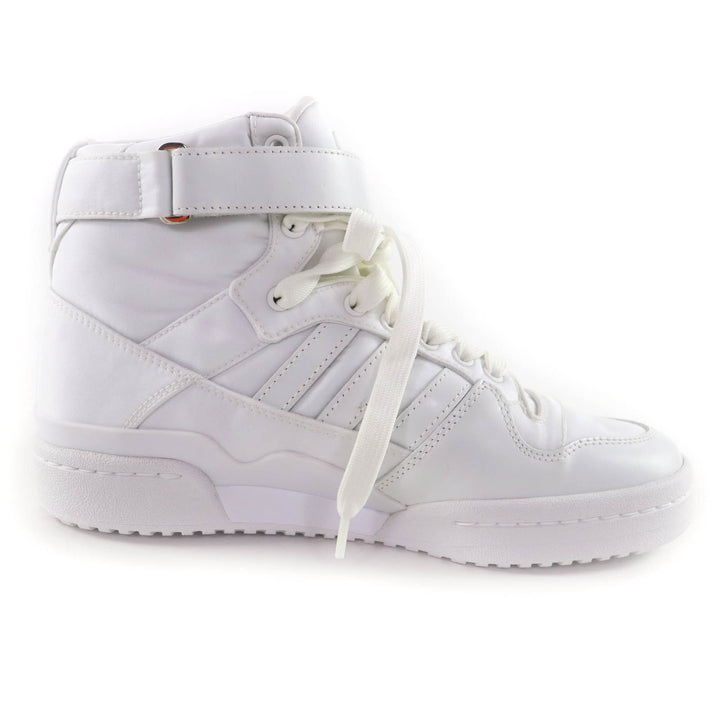 Excellent PRADA High cut sneakers Re-Nylon Triangle Plate leather 24 2TG193
