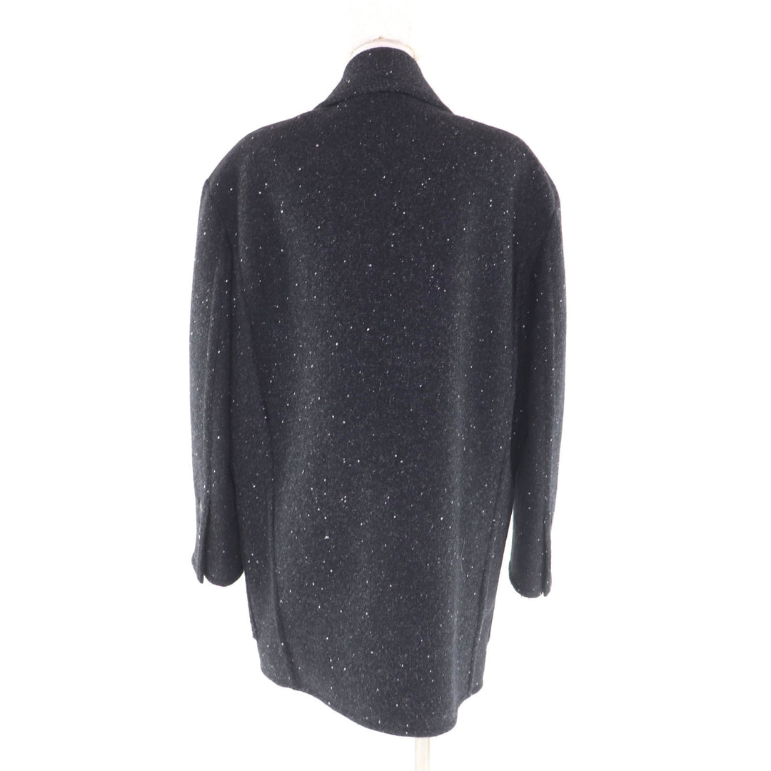 Excellent CHANEL coat black cotton Women 36 P71167